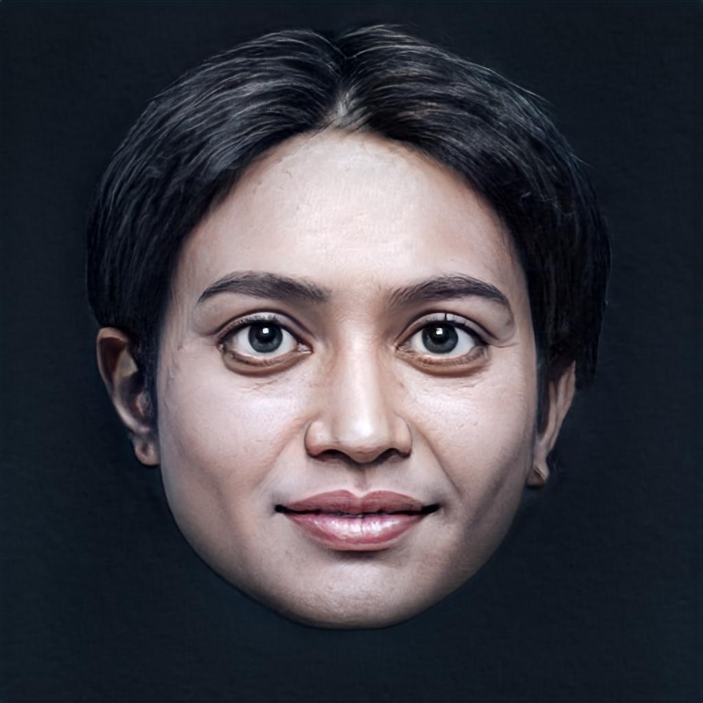 AI generated face 4