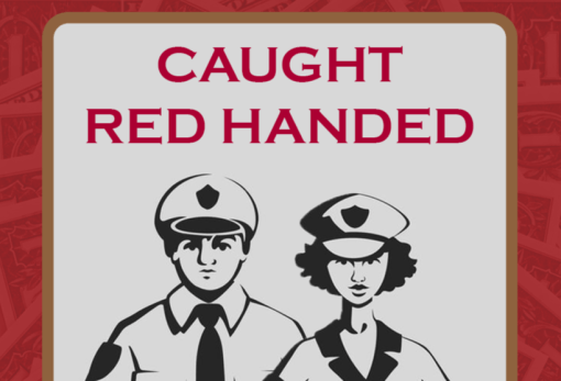 Caught Red Handed front artwork